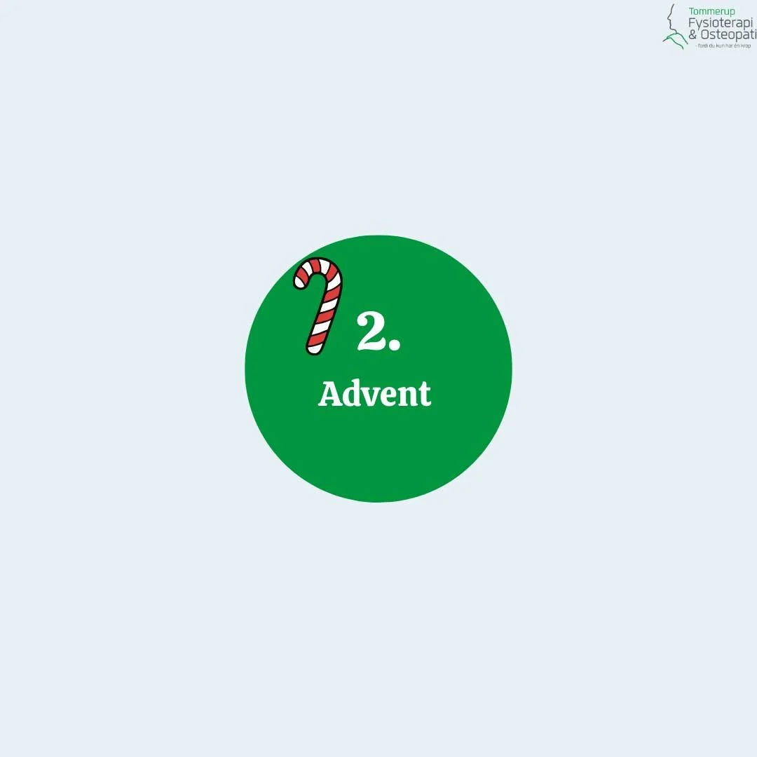 ✨ 2. s&oslash;ndag i advent &ndash; konkurrence! ✨ 

Vi fejrer det med en l&aelig;kker giveaway, hvor du kan vinde 30 minutters gratis massage hos Marlene 🎁 

S&aring;dan deltager du:
1️⃣ Like dette opslag 
2️⃣ F&oslash;lg vores profil 
3️⃣ Skriv i 