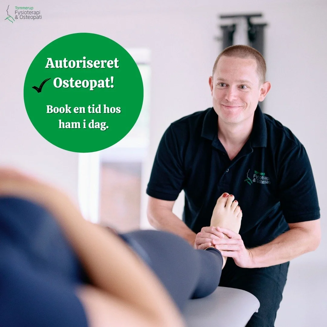 👏 Lasse har f&aring;et sin autorisation!

Vi kan nu dele, at Lasse officielt er autoriseret osteopat og og er klar til at tage imod alle slags patienter, undtagen sp&aelig;db&oslash;rn. 

Han st&aring;r klar til at hj&aelig;lpe dig videre med kompet