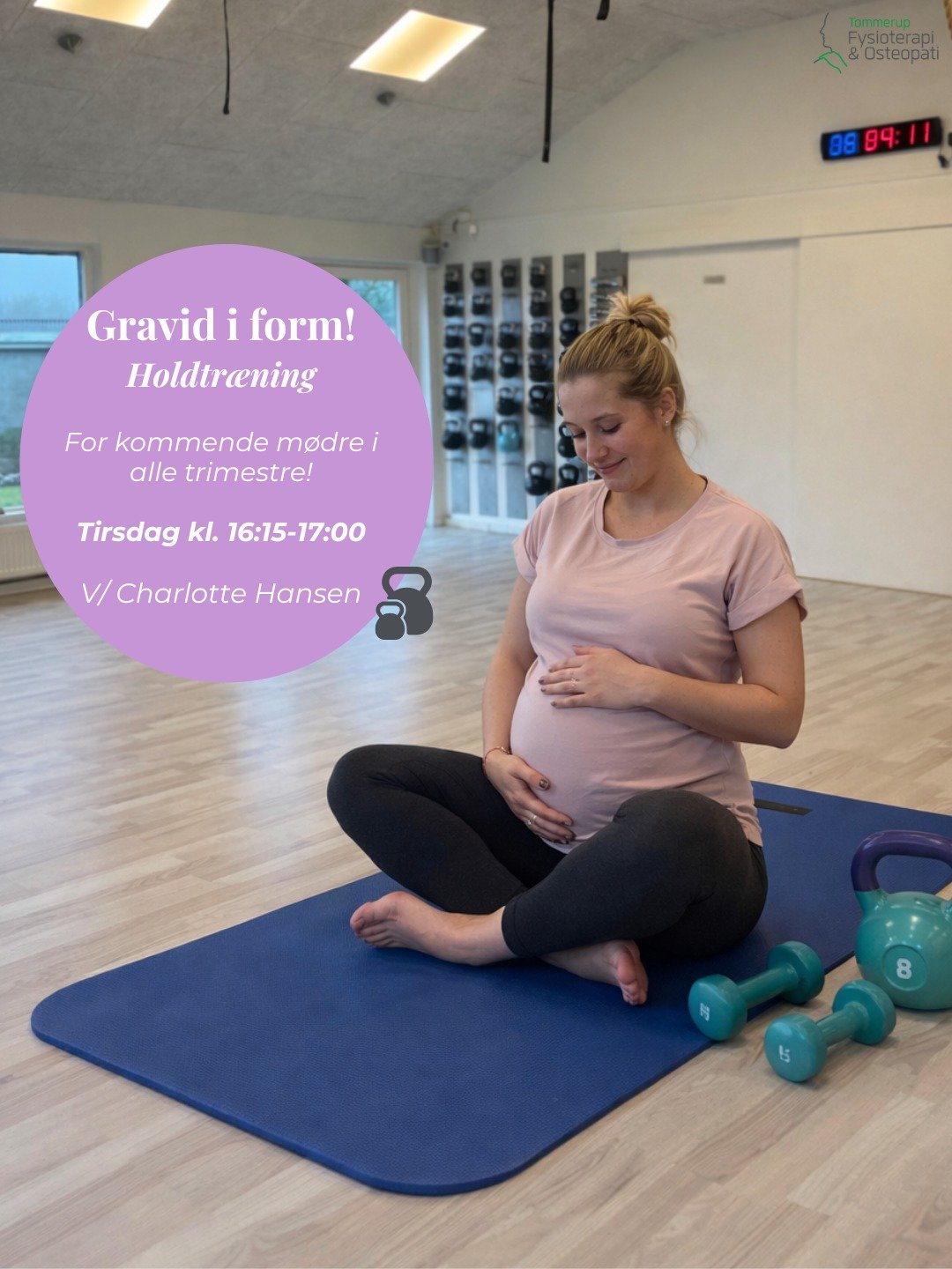 🤰 Gravidhold &ndash; for dig, uanset hvor langt du er i graviditeten!

Bliv undervist af en fysioterapeut med specialviden i graviditetens forandringer og kroppens behov f&oslash;r, under og efter f&oslash;dslen.

Vores gravidhold er for alle kommen