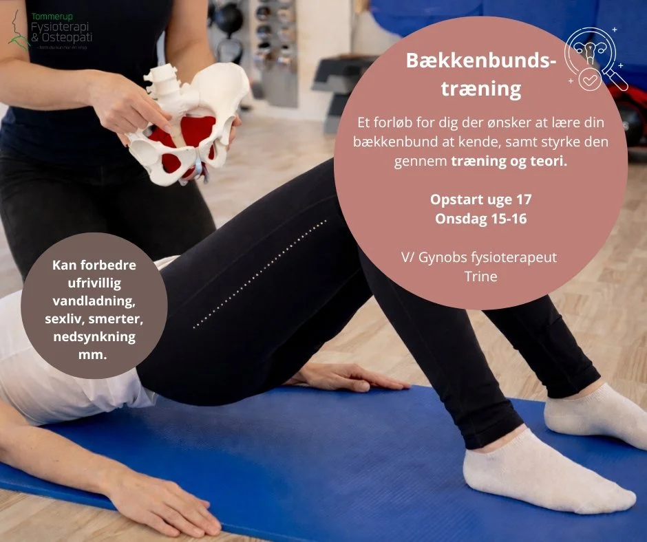 🌿 Nyt b&aelig;kkenbundshold &ndash; med GynObs-fysioterapeut🌿

Kender du det&hellip; du vil gerne lave dine knibe&oslash;velser, men f&aring;r det ikke gjort? Eller du m&aelig;rker tyngde, sm&aring; l&aelig;kager eller smerter i underlivet?

P&arin