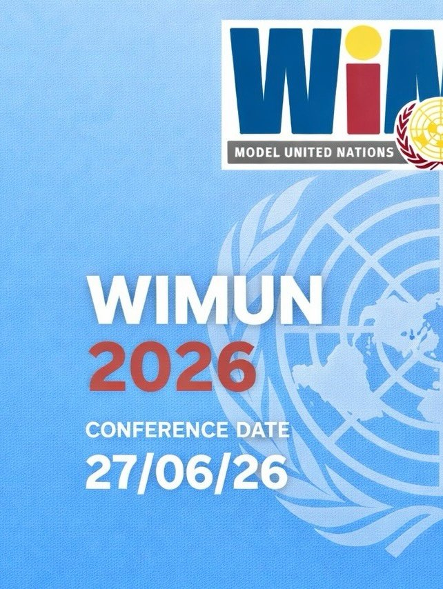 WiMUN XVII 2026👩&zwj;⚖️🌎

We&rsquo;re super excited to announce our 17th annual conference, which is taking place on Saturday 27th June

This year&rsquo;s theme is Fostering Community and we can&rsquo;t wait to see how you approach the issues on th