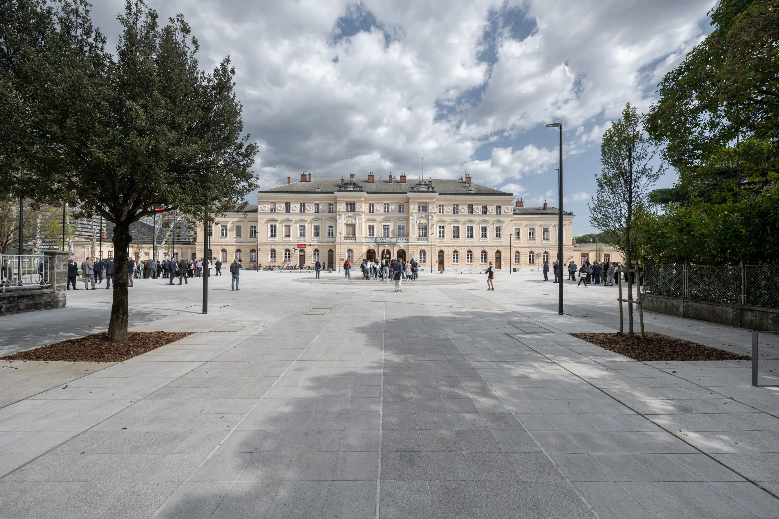 PRENOVA TRGA EVROPE IN FABIANIJEVEGA TRIZOBA V NOVI GORICI / GORICI