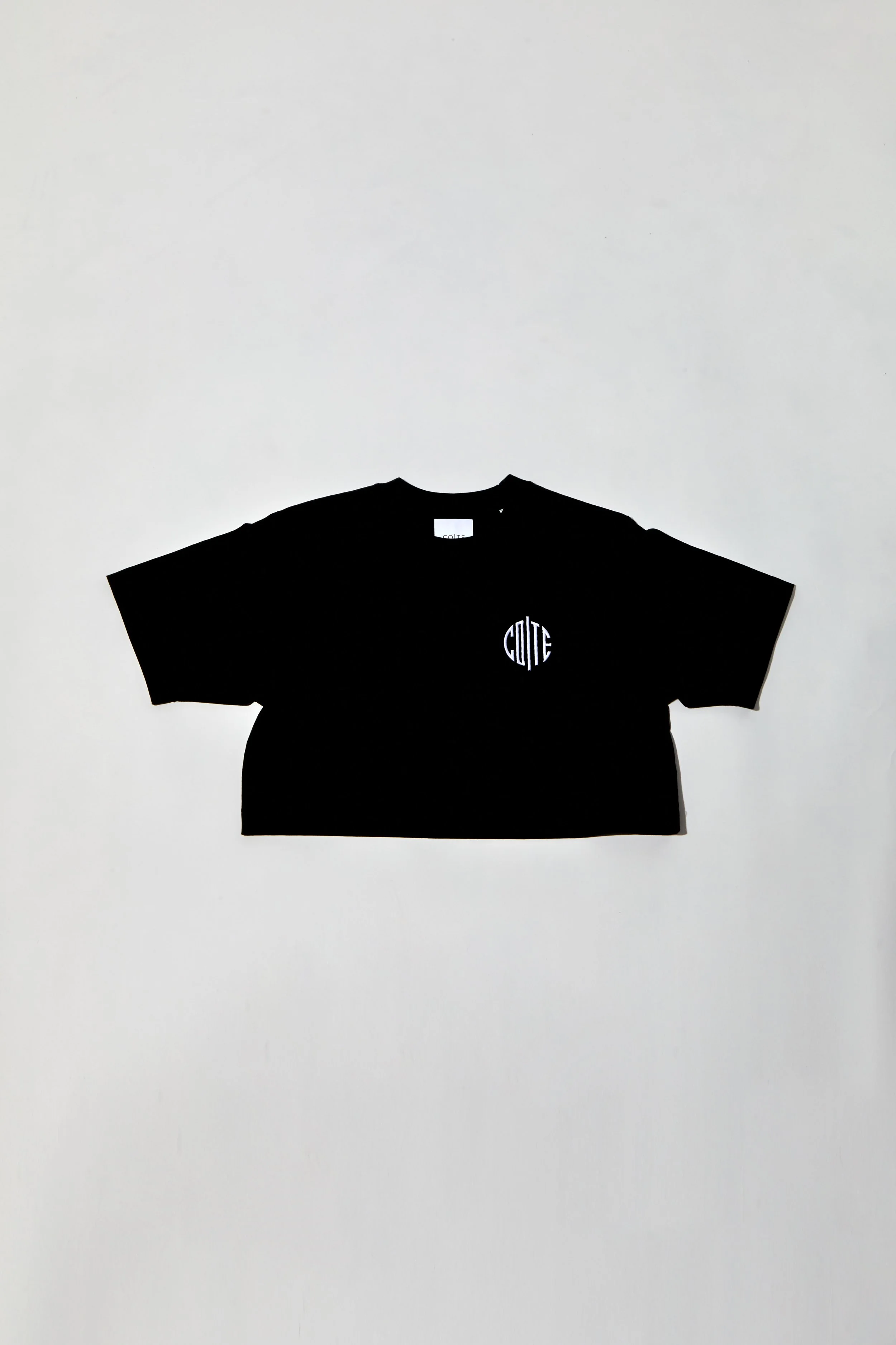 "College Logo" cropped t-shirt