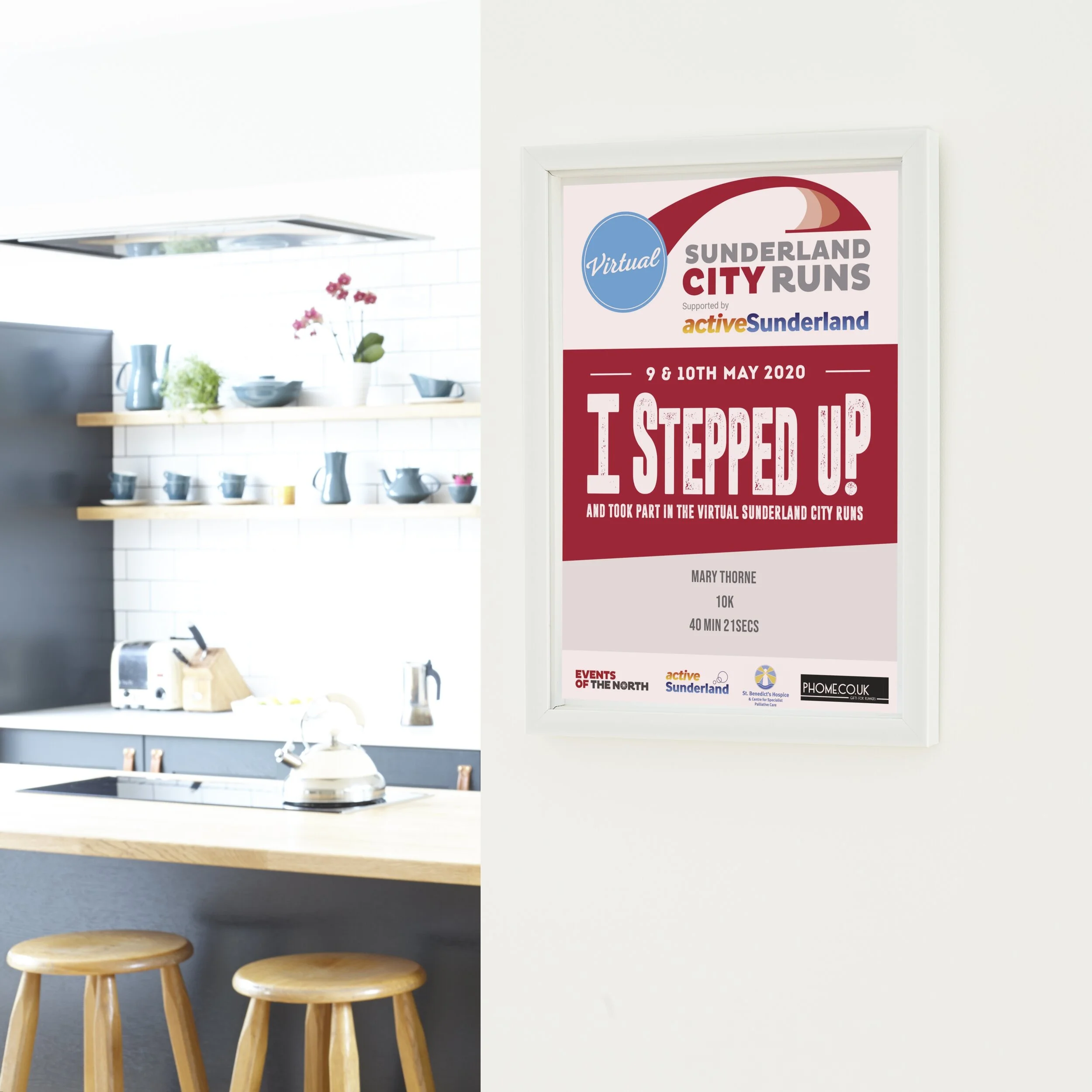 Sunderland City Runs - Certificate Printing