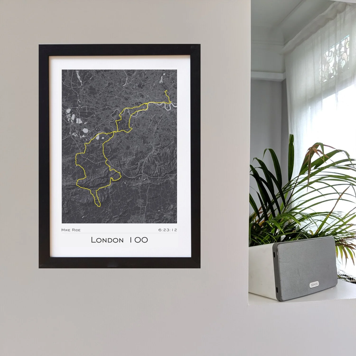 Cycling Route Prints