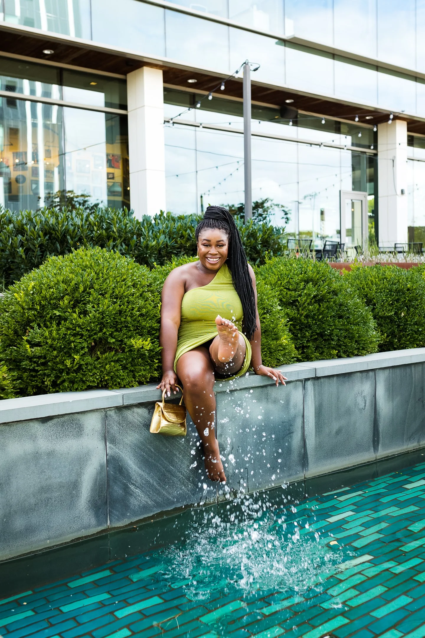 Date Night Dress in Action