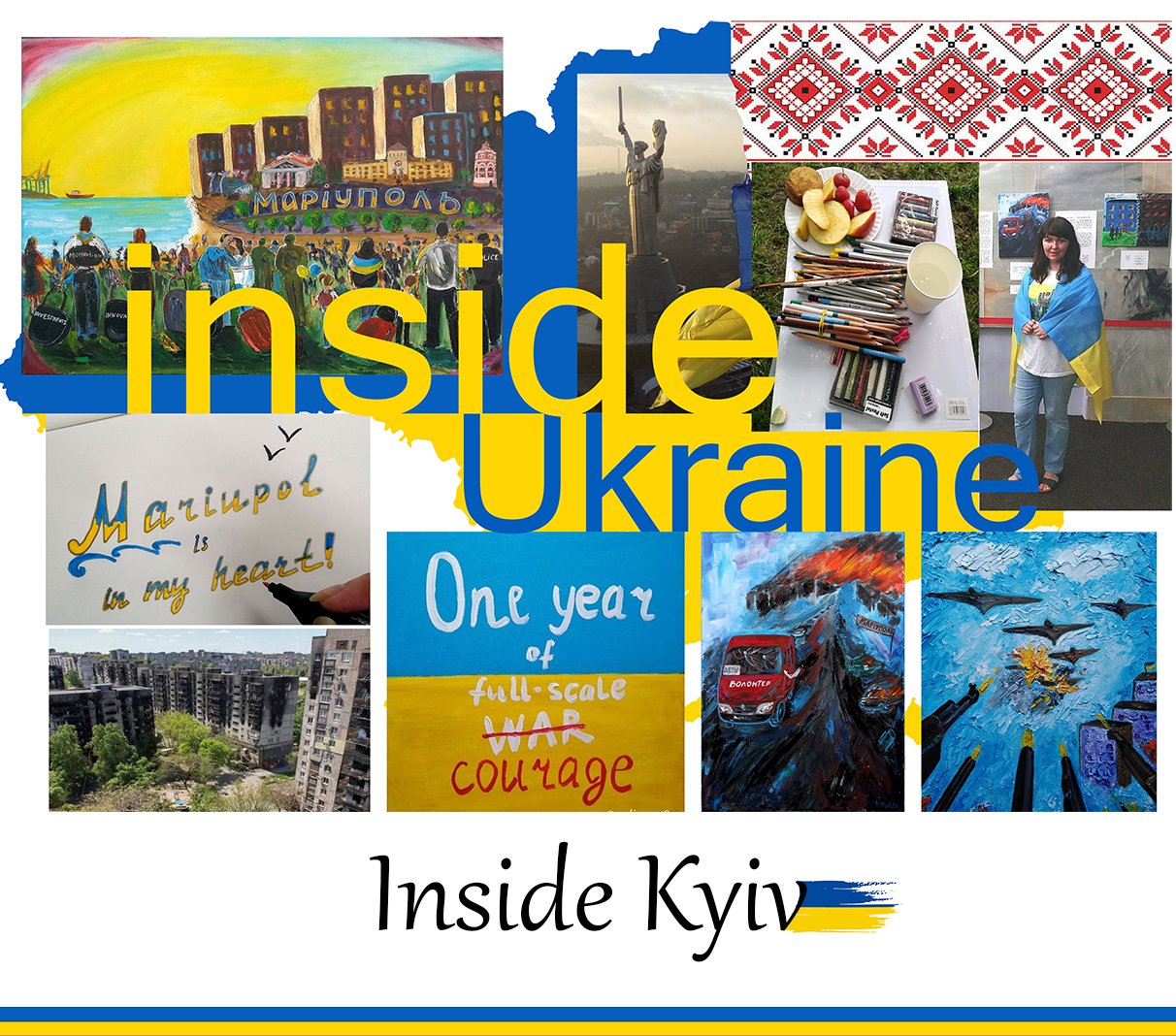 Inside Ukraine - Yuliia Mahda, Artist, Poet, Mariupol Survivor,&nbsp;Kyiv,&nbsp;Ukraine