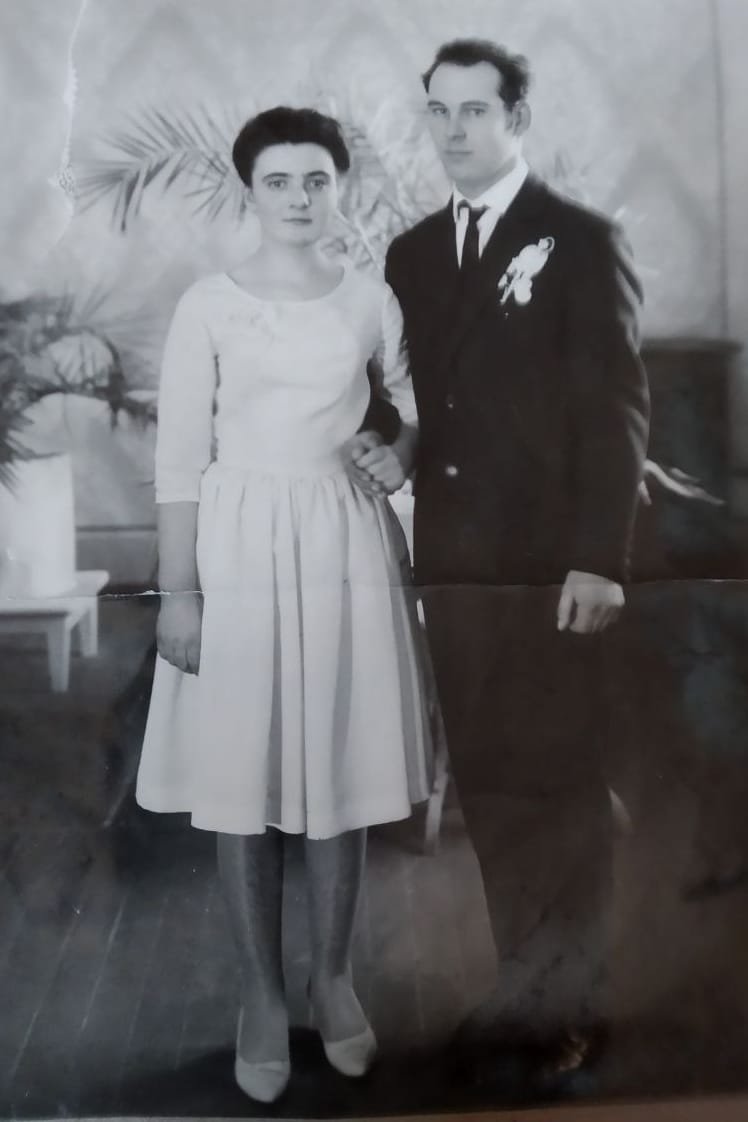 My parents on their wedding day.