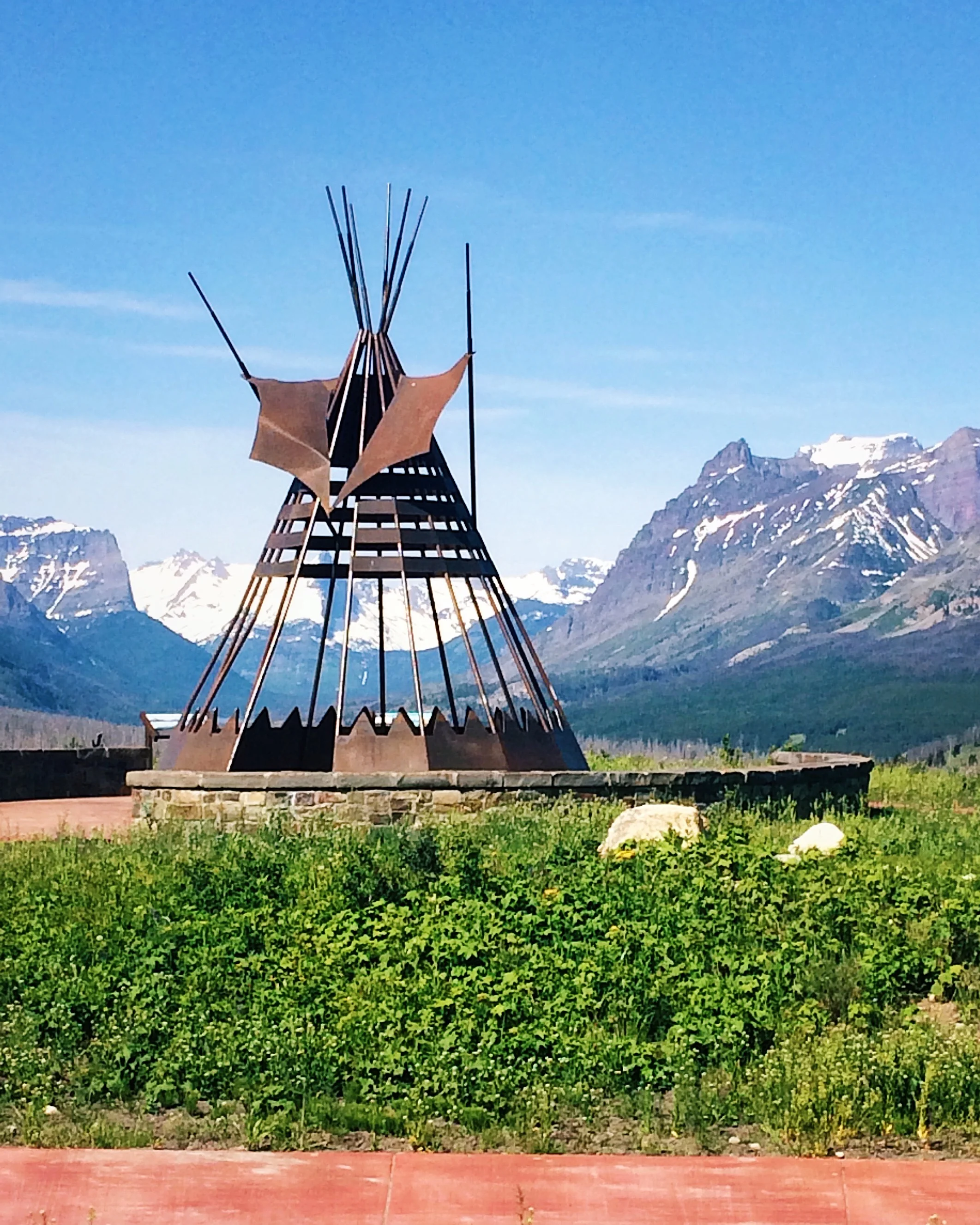 Five Days on the East Side of Glacier National Park. 