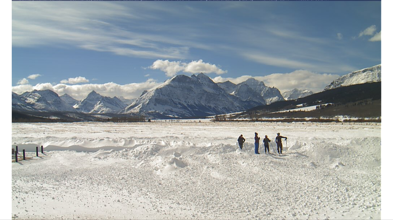 We Posed for the St. Mary Webcam!