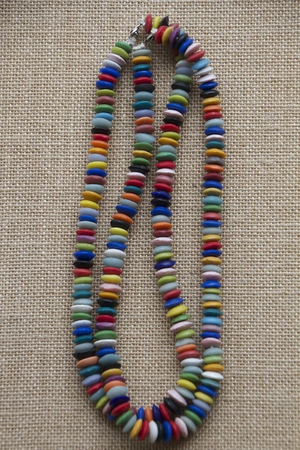 Rainbow Disc Necklace- SOLD OUT