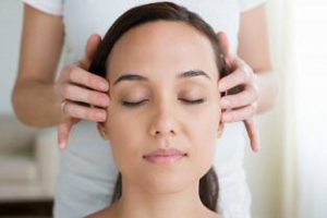 Indian head massage treatment