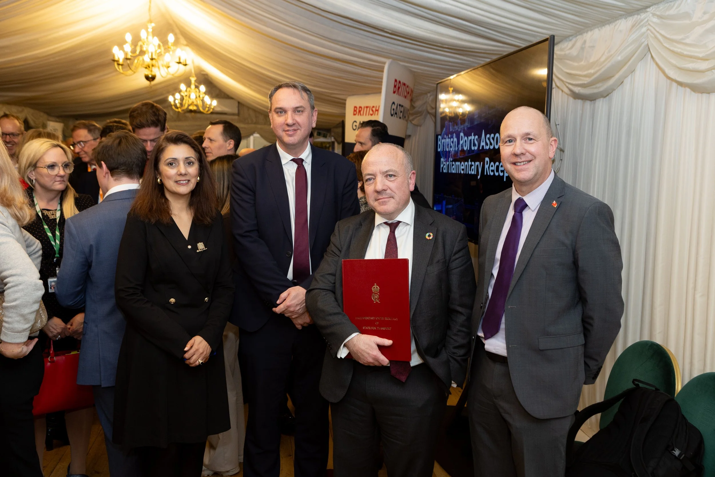 British Ports Association corporate event hosted at Houses of Parliament 