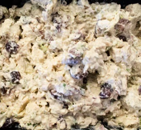 Cape Cod Chicken Salad, just like Momma used to make it. 
Order yours online at www.jandwseafood.com or stop in the store to grab some!