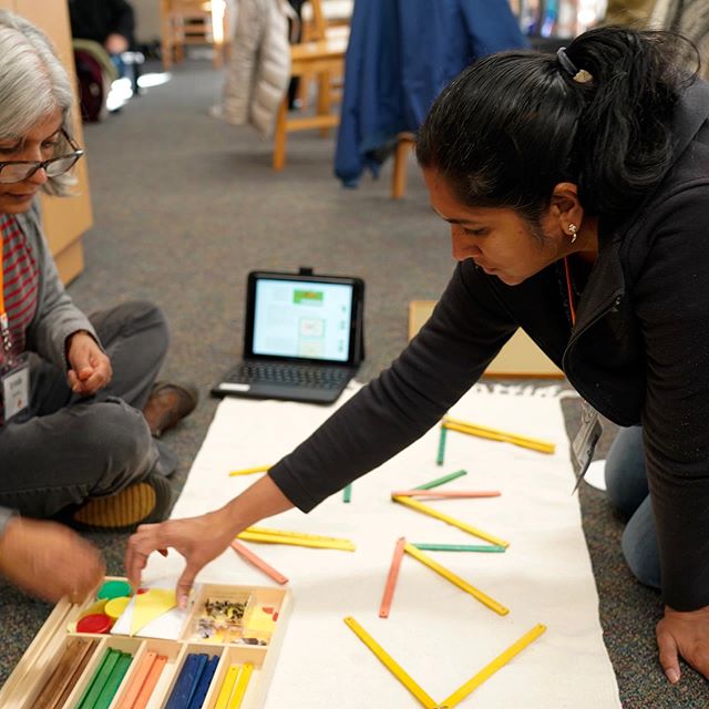 Practice, practice, practice... #mettc #montessori