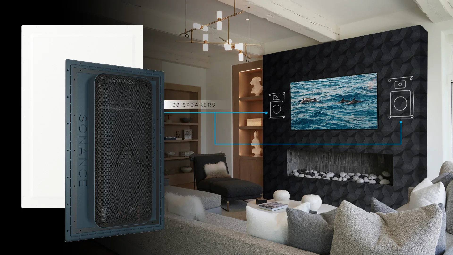 IS8 Sonance Invisible Speakers