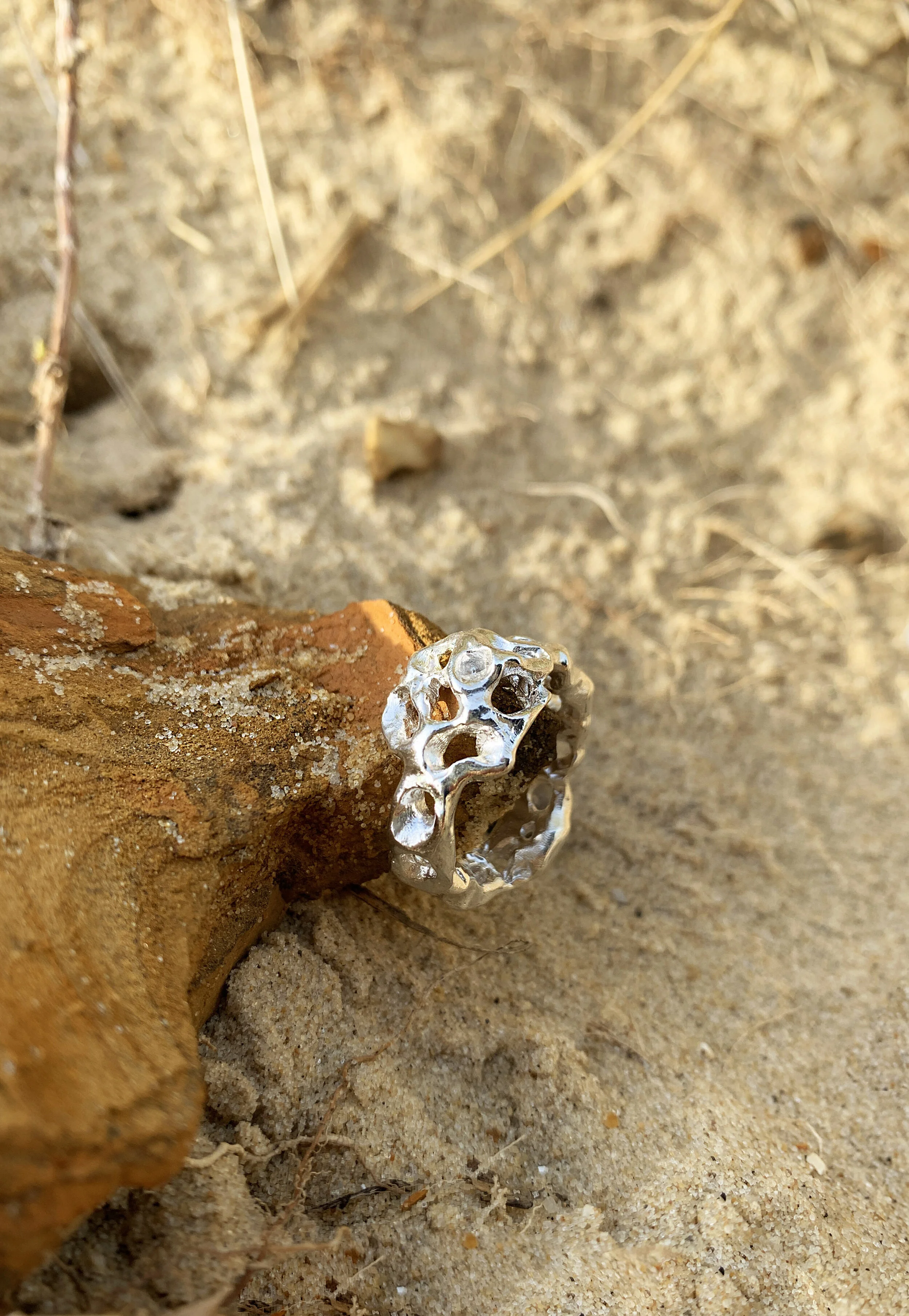 sterling silver jewellery one of a kind piece lost and found unique gift ring