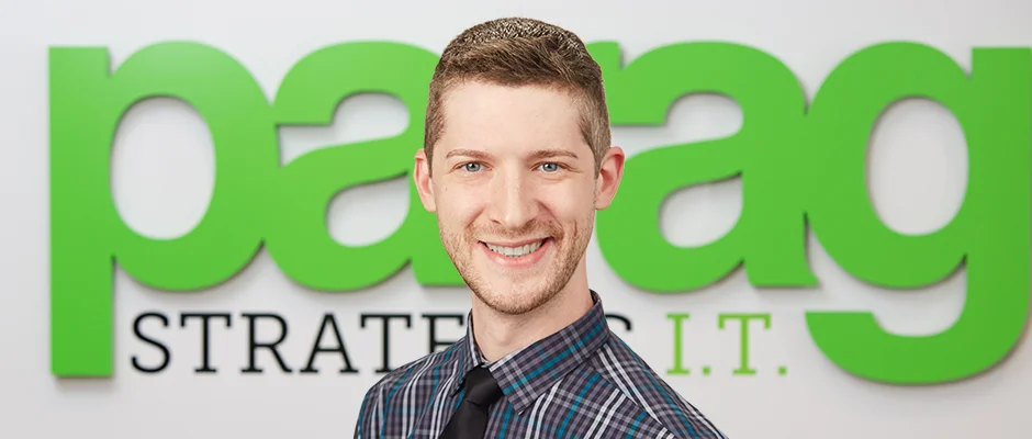 Client Support Manager dkwatowski-houle@paragusit.com 413.587.2666 x 131 Daniel grew up in Feeding Hills, MA and after a two-year stint in Charlotte, NC started to miss the variety of New England. He now lives in Westfield with his husband and two dogs. He studied Computer & IT Security at Springfield Technical Community College. In his free time, he enjoys video games, hiking, and spending time with his fur babes. His favorite spot is Skyline Trading Company in downtown Westfield where he always loves trying the new beer on tap, but gets a little extra excited when they bring in a new sour.