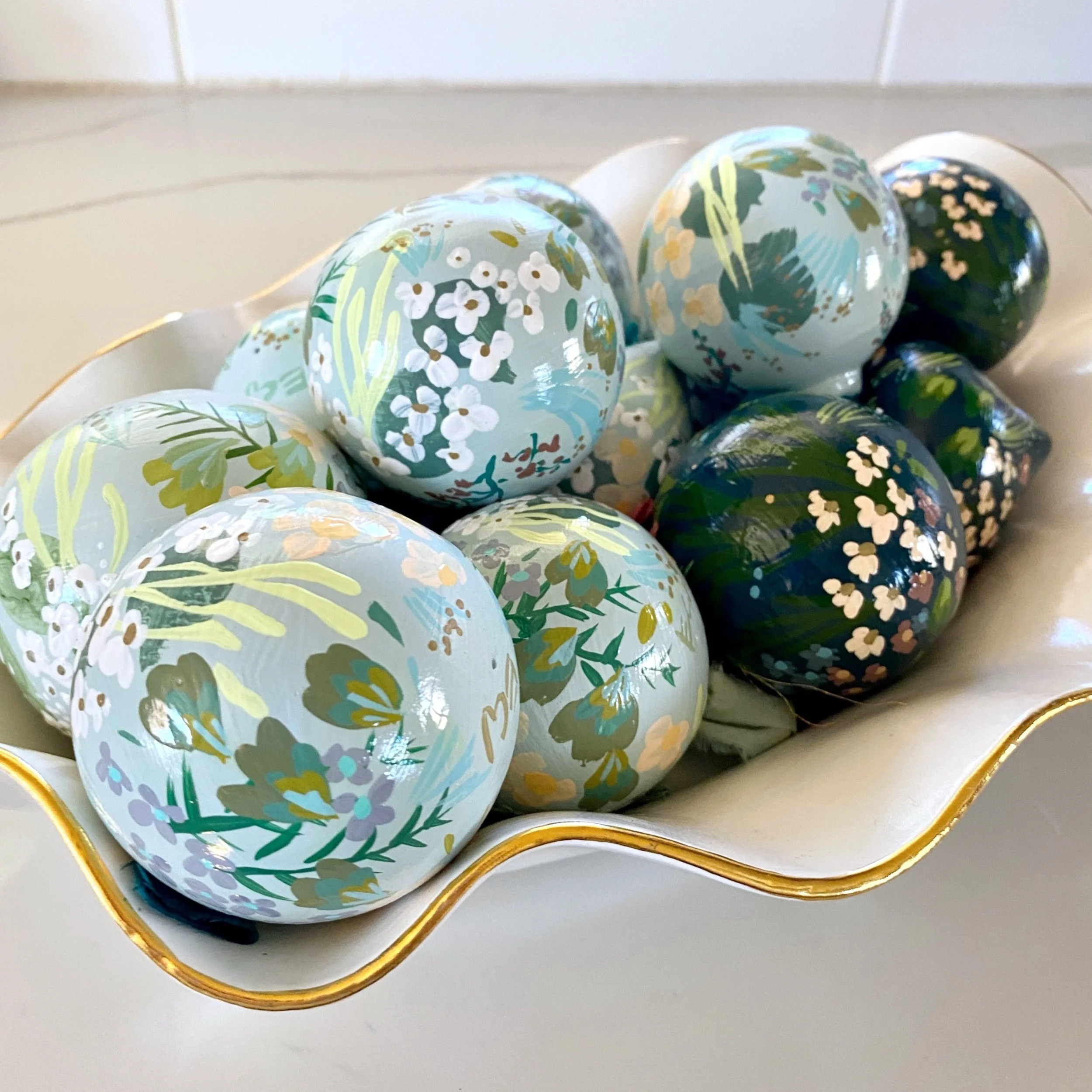 Studio I-  Painted Wooden Easter Eggs (FULL)