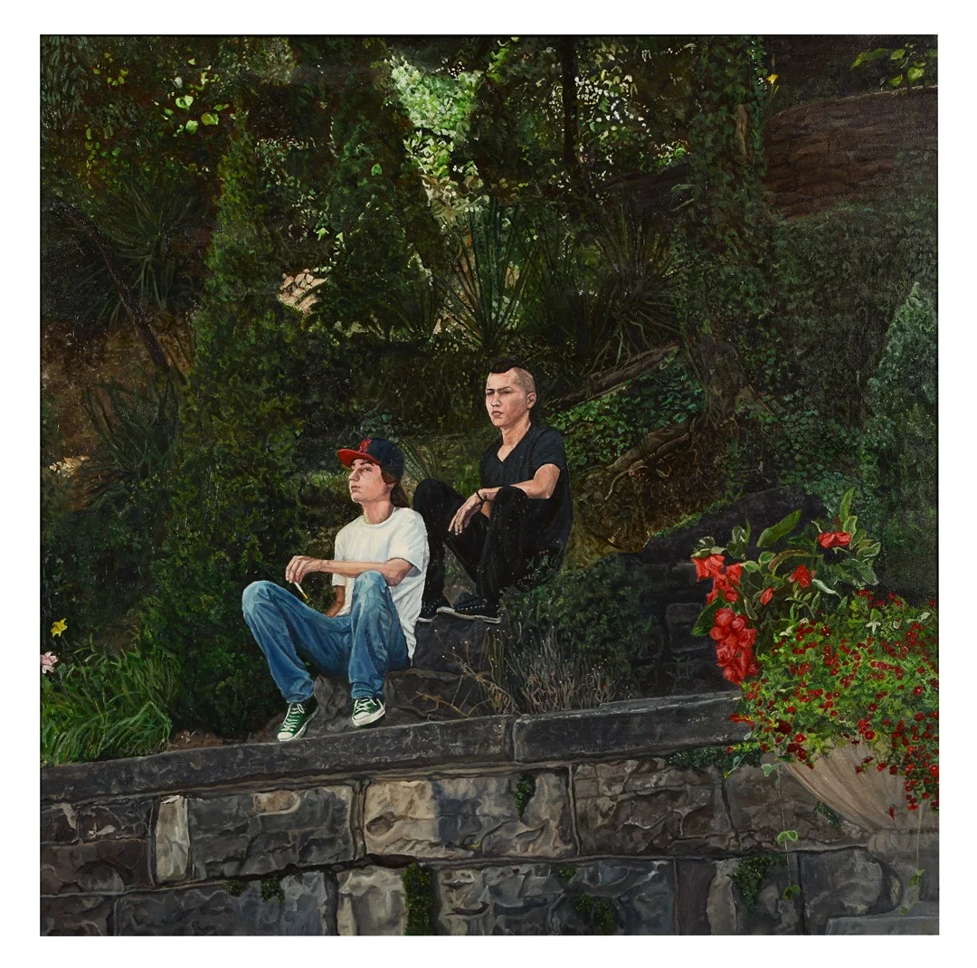 Two Boys in Eureka Springs