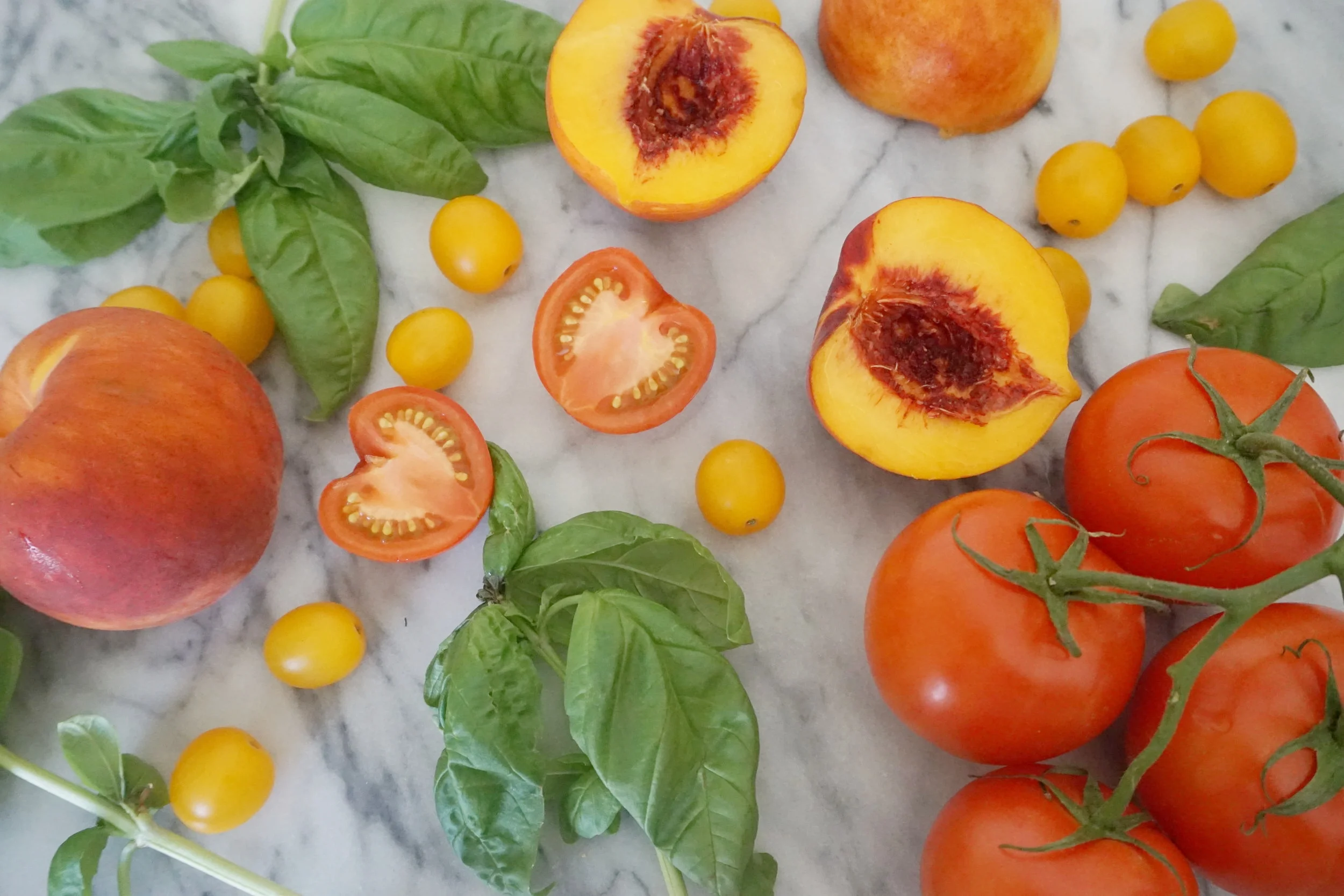 Peach Caprese Salad