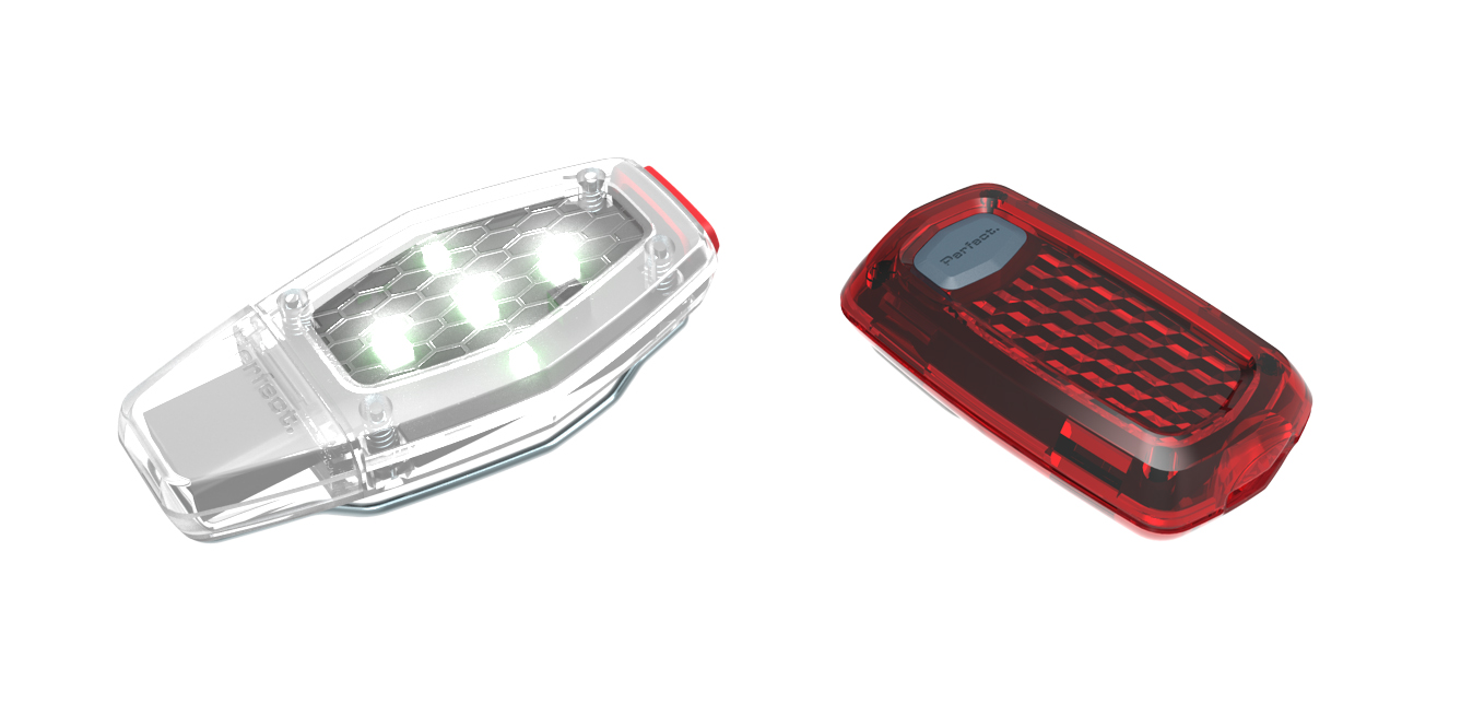Lighting for the Walk/Run line of products including one of the first USB rechargeable models on the market bypassing the need to replace batteries.