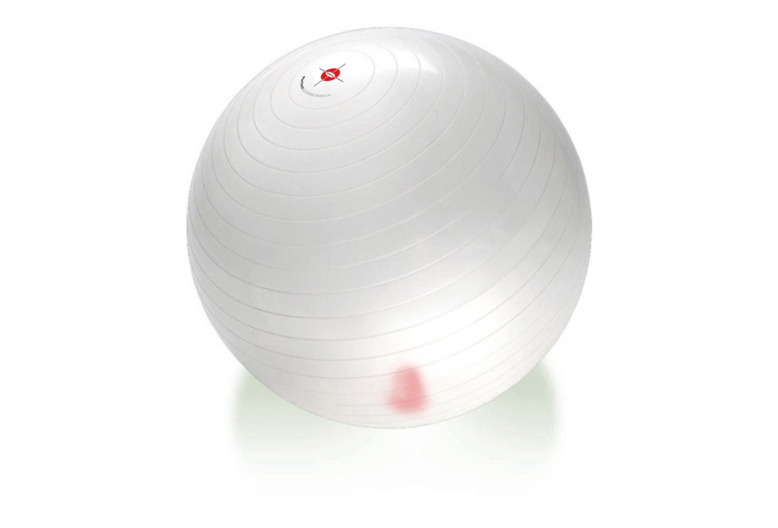 The Core Ball's innovation is to keep a consistent "set point" in position for users to perform specific exercises. This was accomplished by using a weight as a plug, something numerous factories told me was not possible. Loving a challenge, I final