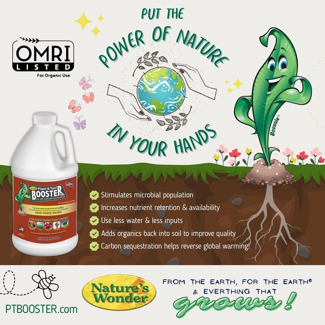 Happy Earth Day from Nature&rsquo;s Wonder!💚✨🌎💪🏽🌱🌞♻️🌷🐝💦🐛
.
.
.
.
.
#earthdayeveryday #natureswonder #soilhealth #plantheath #organicproducts #organicgardening #regenerateourplanet #fromtheearth #fortheearth