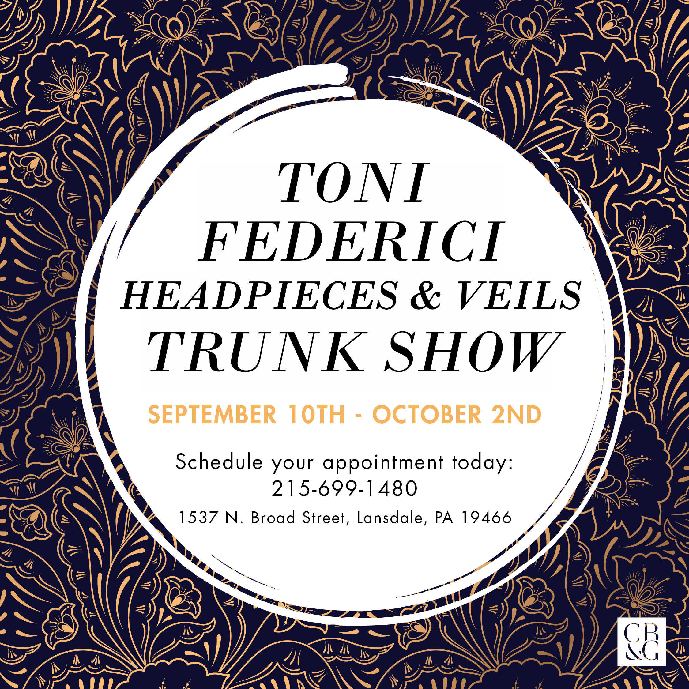 Toni Federici Headpieces & Veils Trunk Show