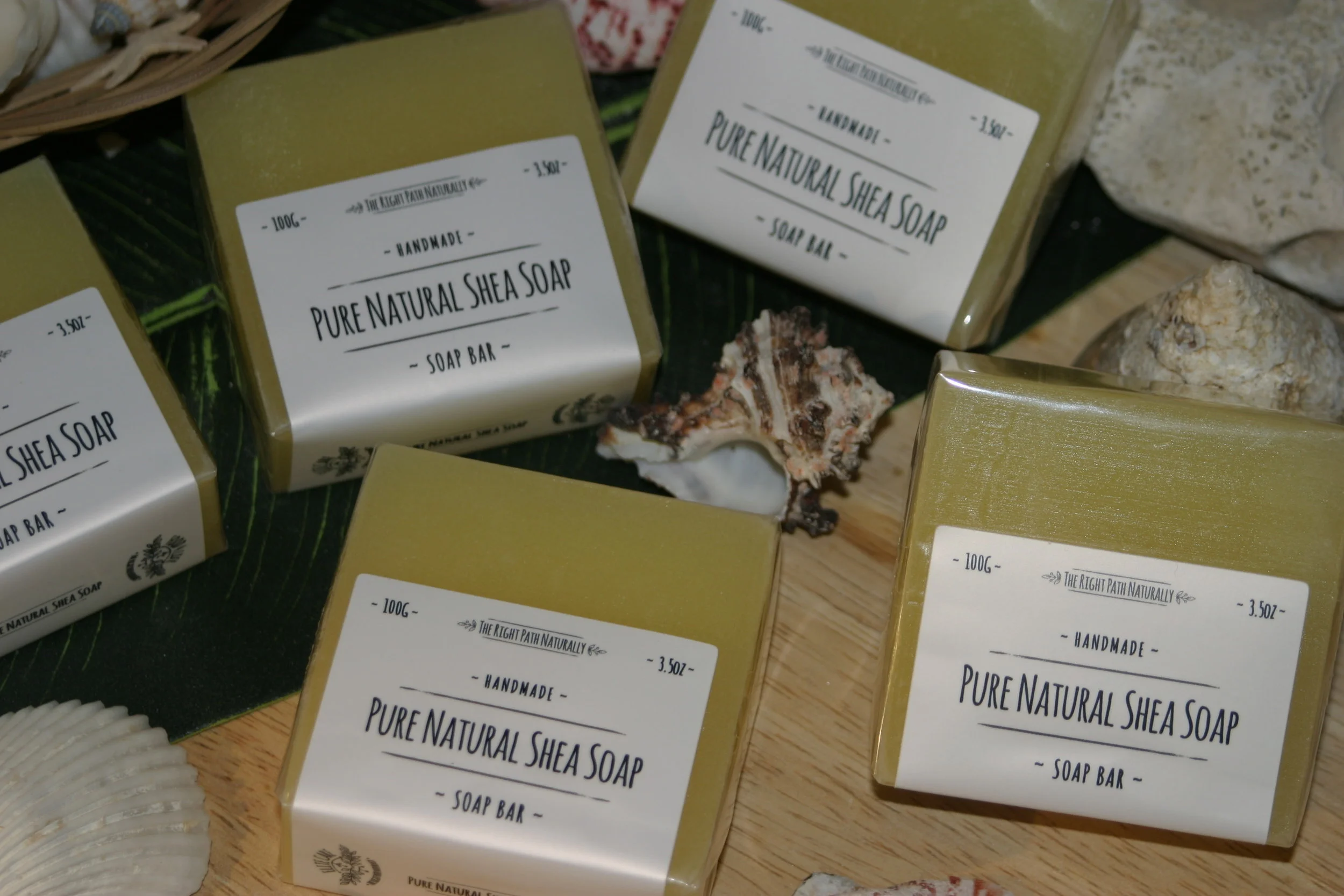 Pure Natural Shea Butter Soap (Handmade)