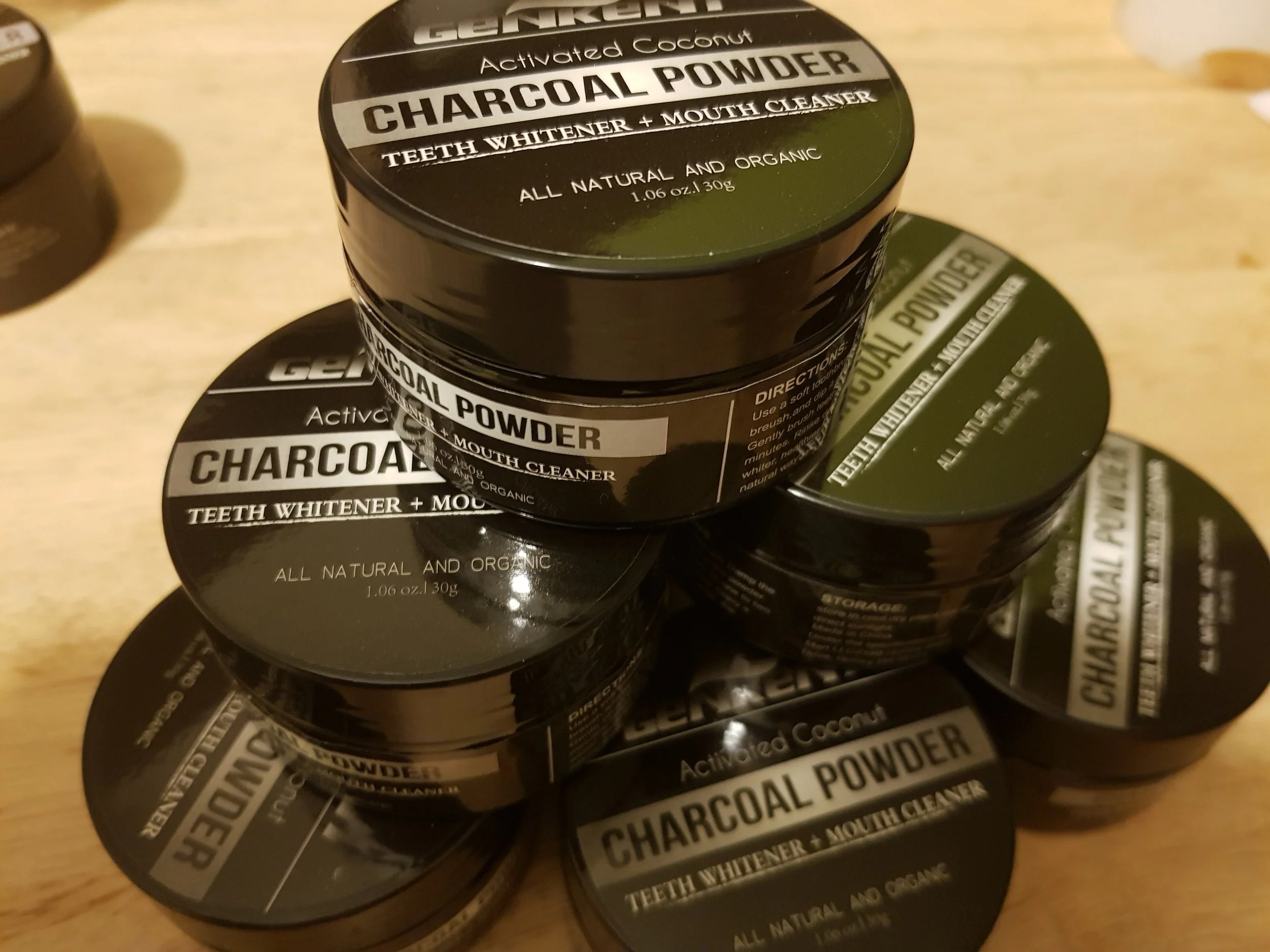 Activated Charcoal Tooth Powder