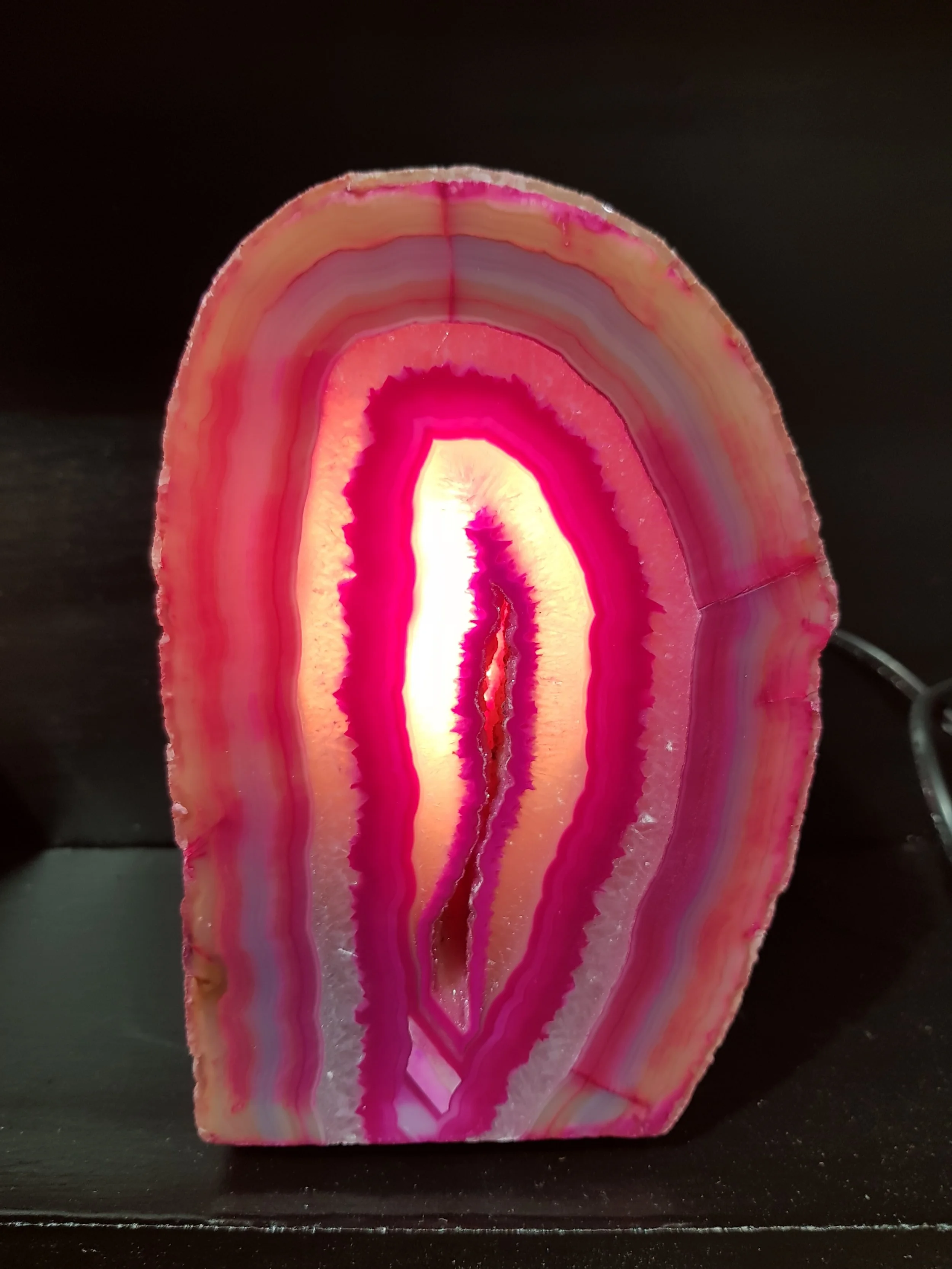 Agate Lamps