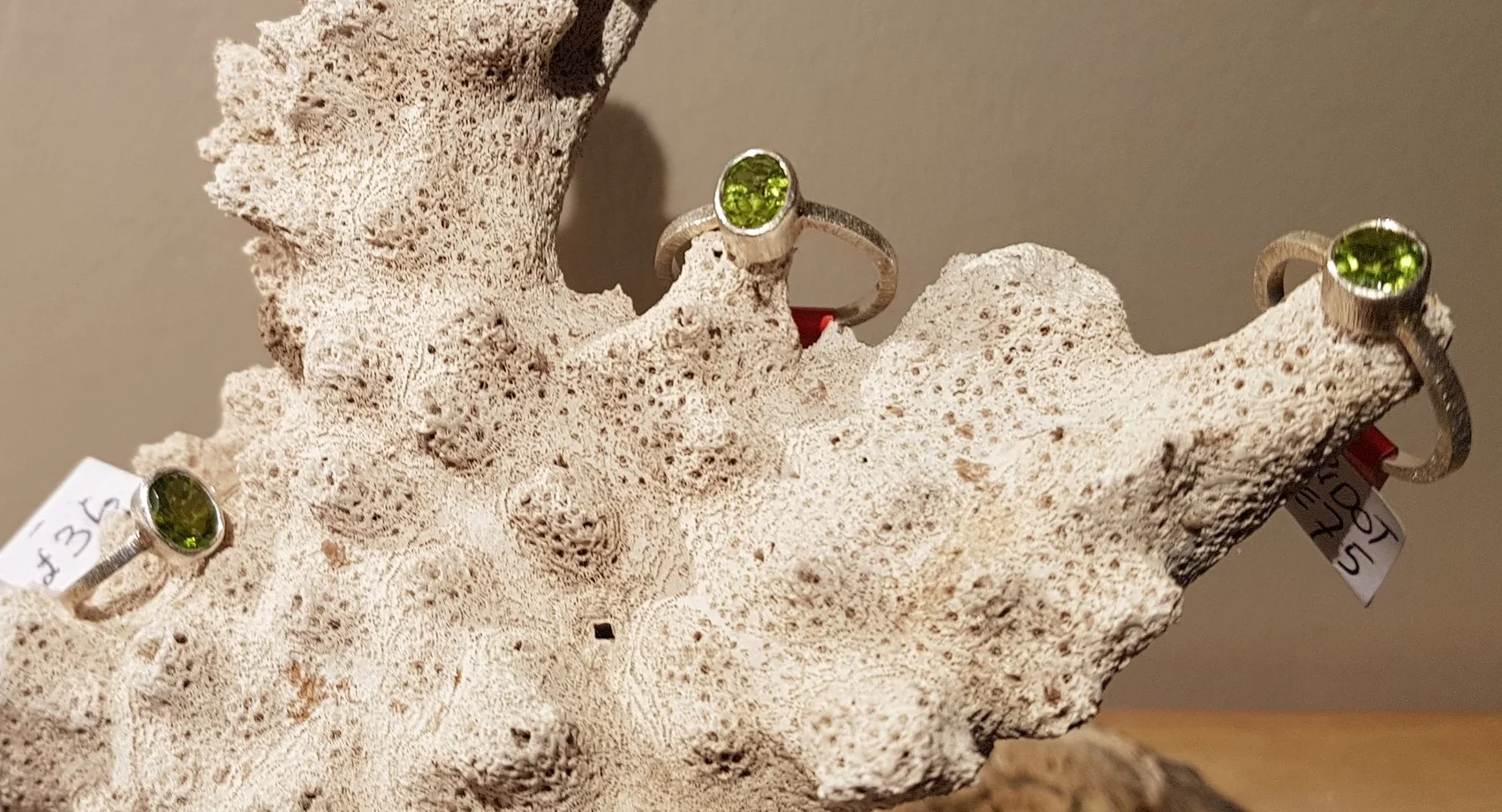 Sterling Silver Peridot Ring