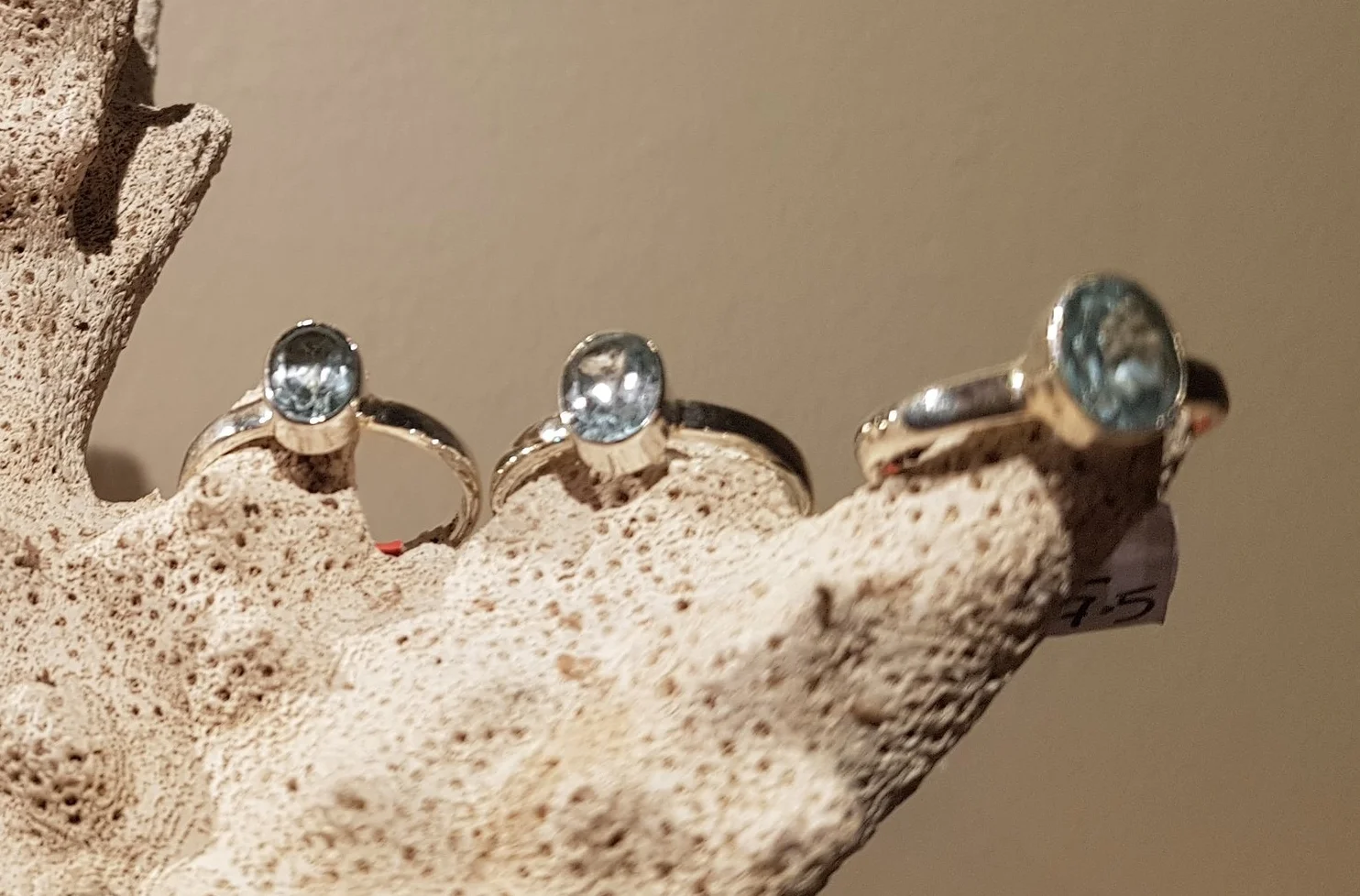 Sterling Silver Blue Topaz Ring