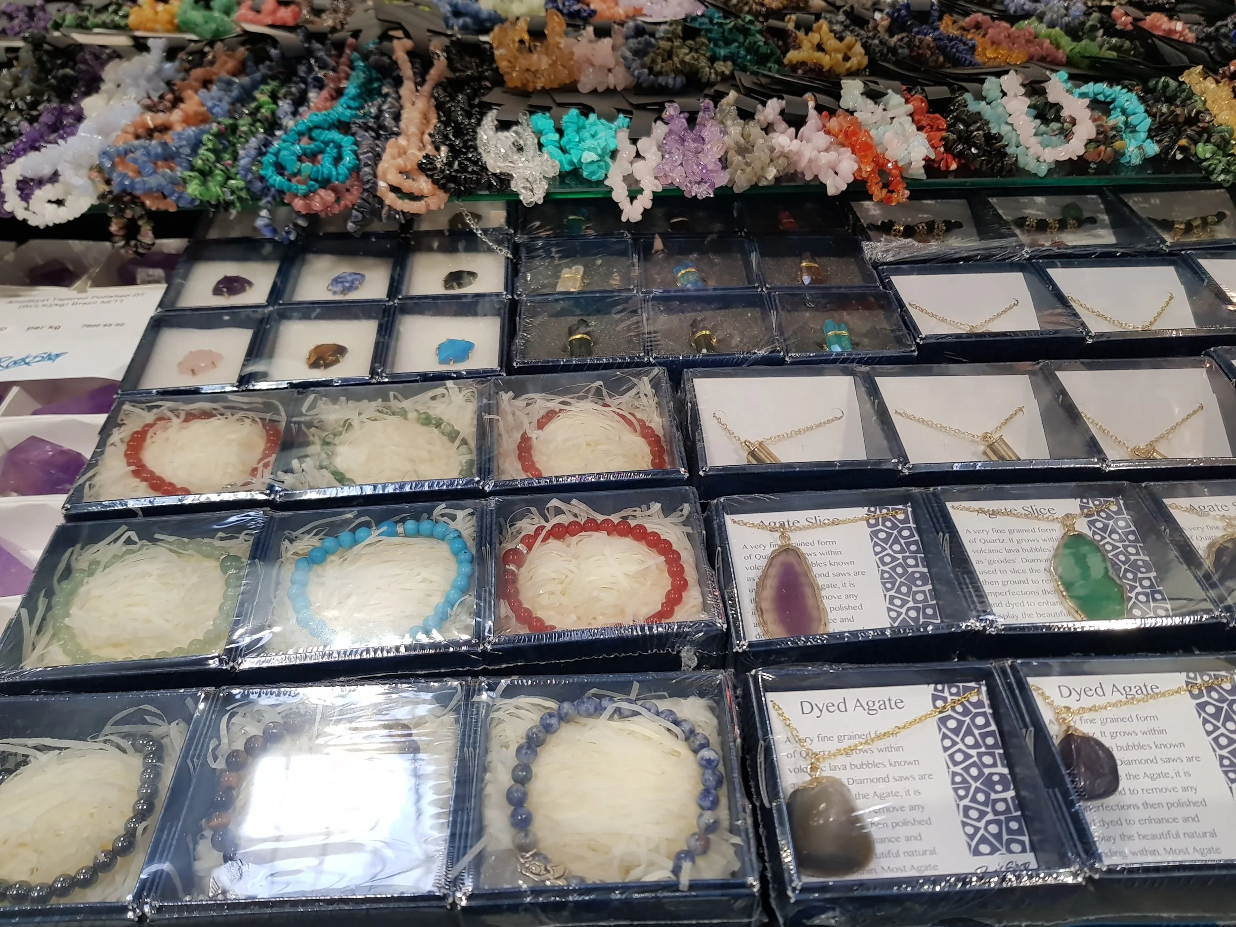 Gemstone Crystal Bracelets