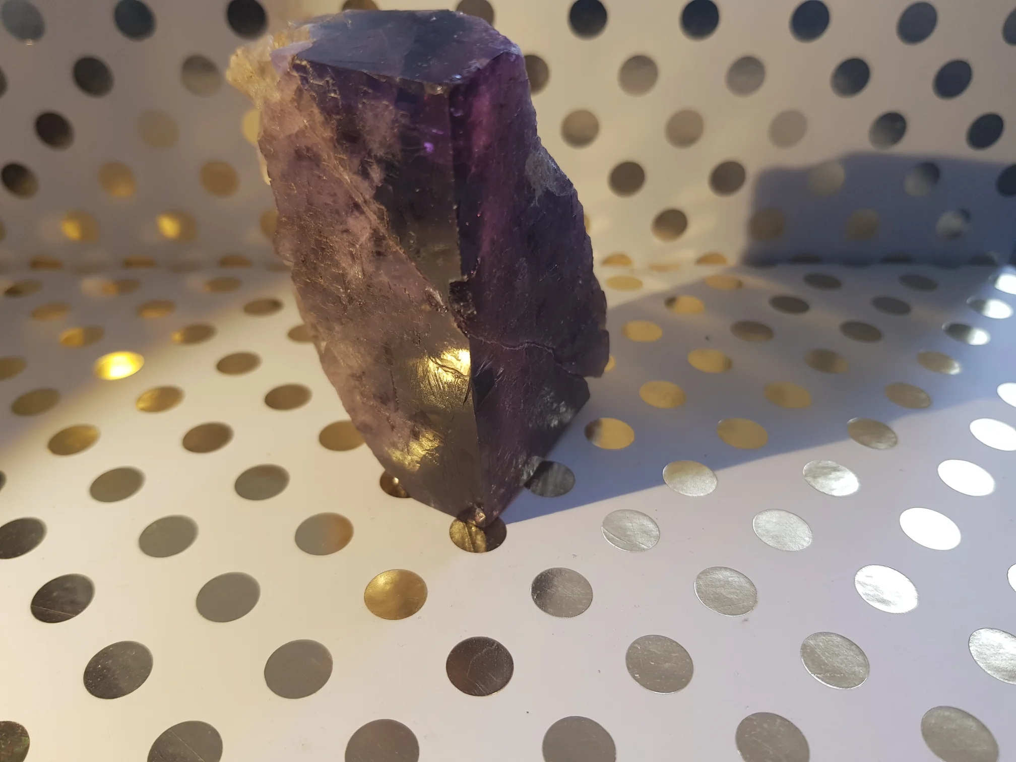 Purple Flourite Crystals (Greenlaw Mine UK)