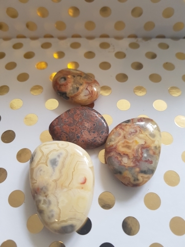 Crazy Lace Agate Tumble Stones