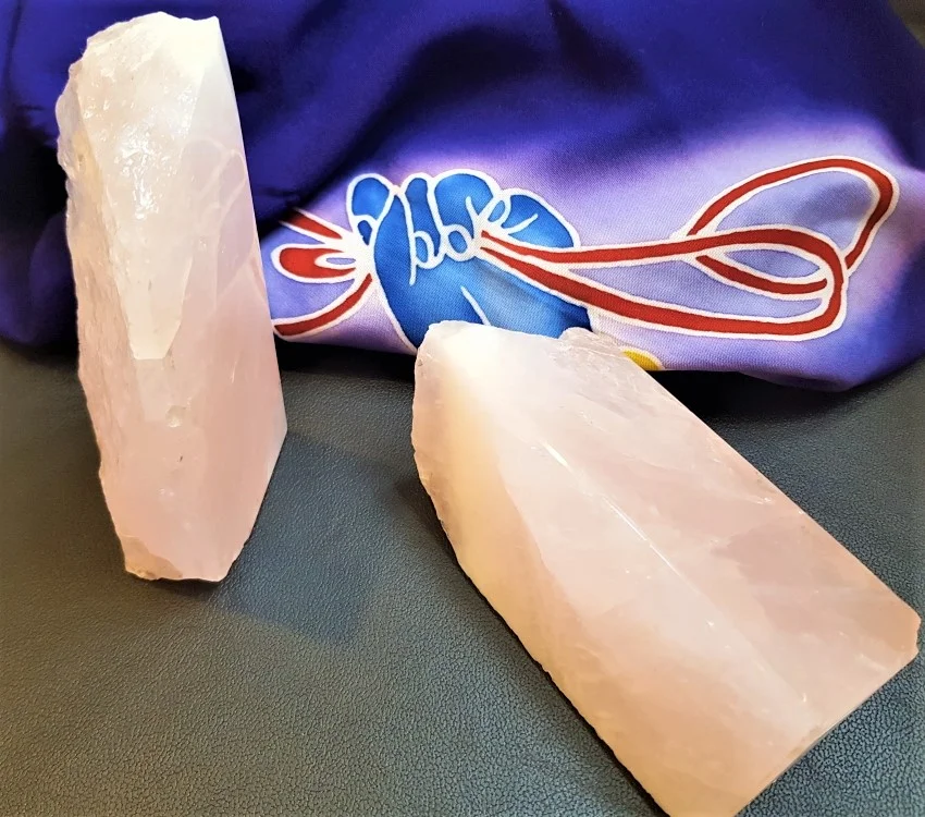 rose quartz bookends.jpg