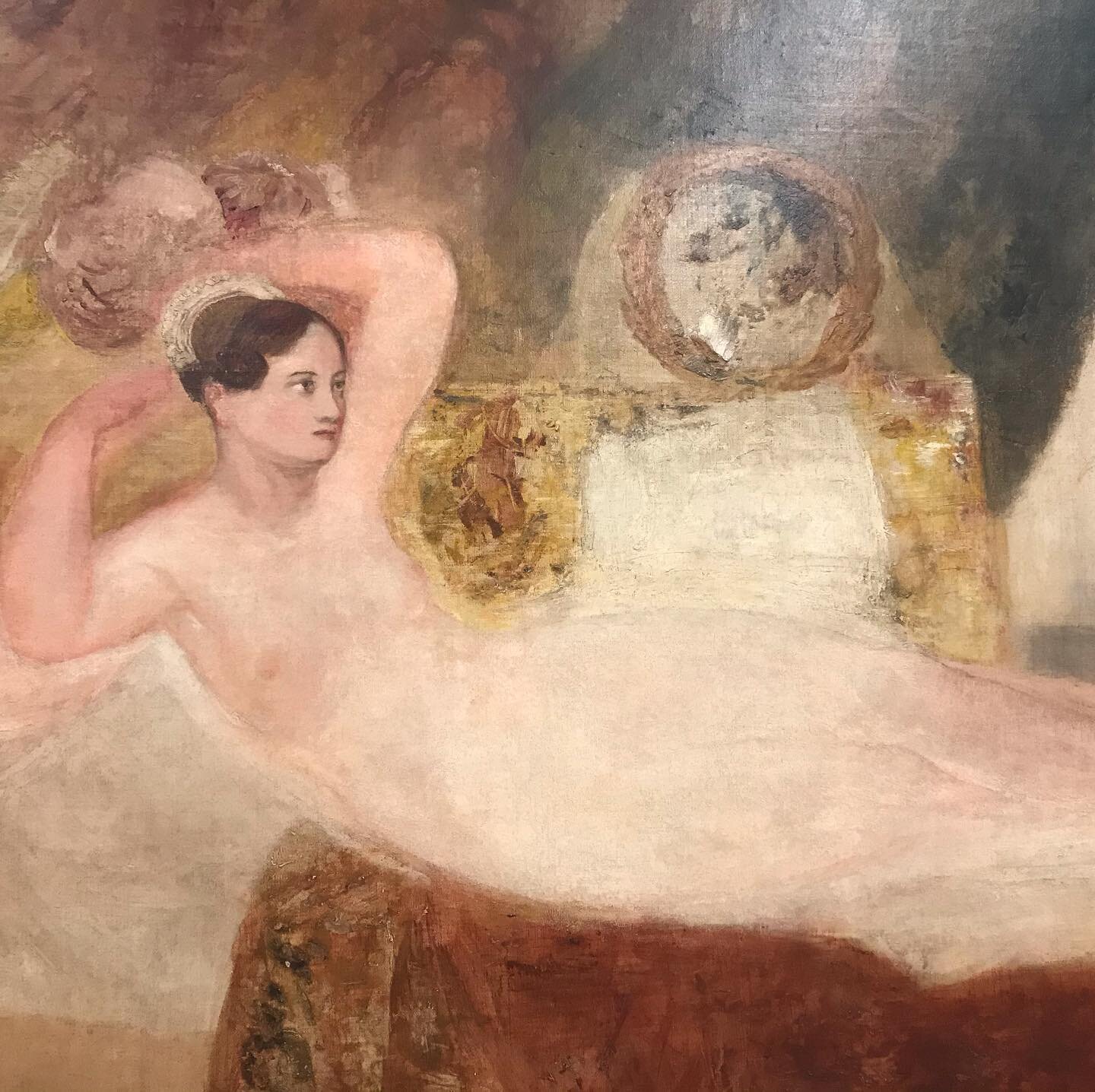 Reclining Venus, 1828 #jmwturner @tatebritainlondon so listen Billy boy... best stick to #landscapepainting and the #sublime