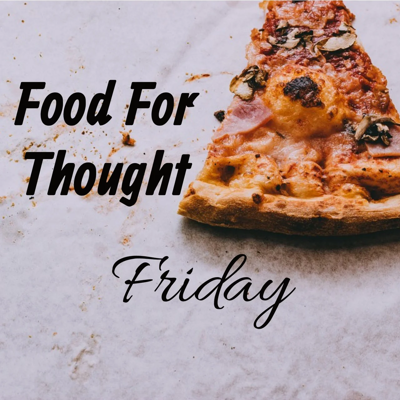 Food for Thought Friday 001 - Death Can Hit You Hard