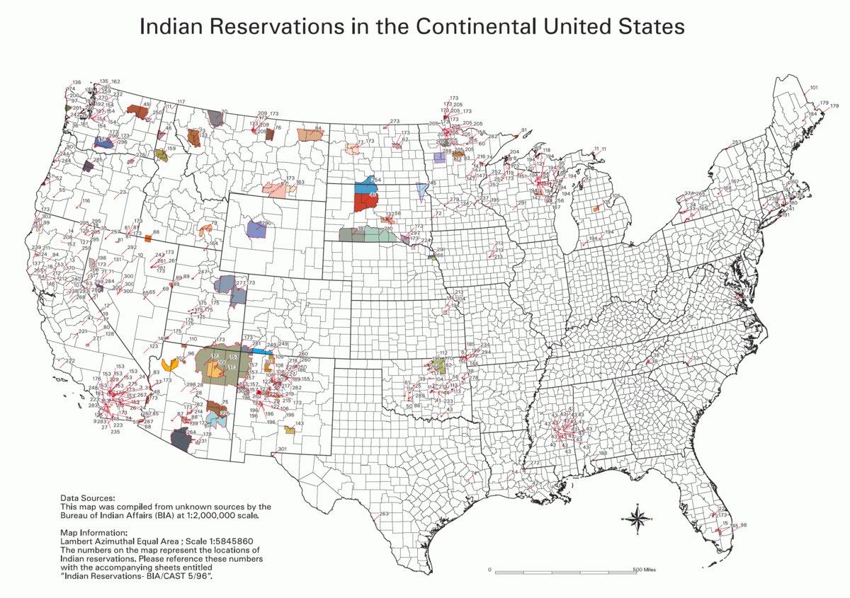 A Land of Many Domestic Dependent Nations