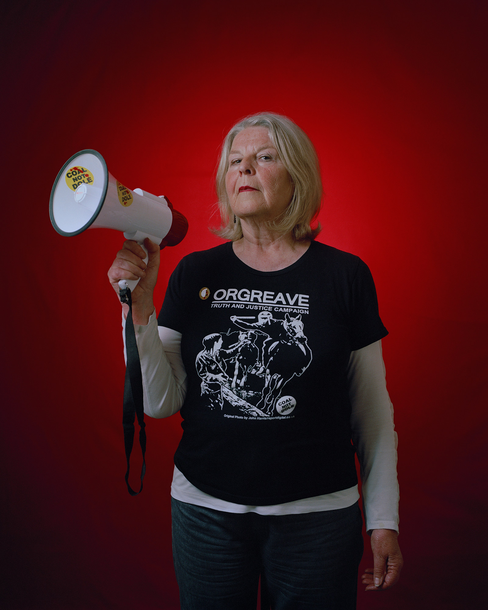 Barbara Jackson, secretary of the Orgreave Truth and Justice Campaign.