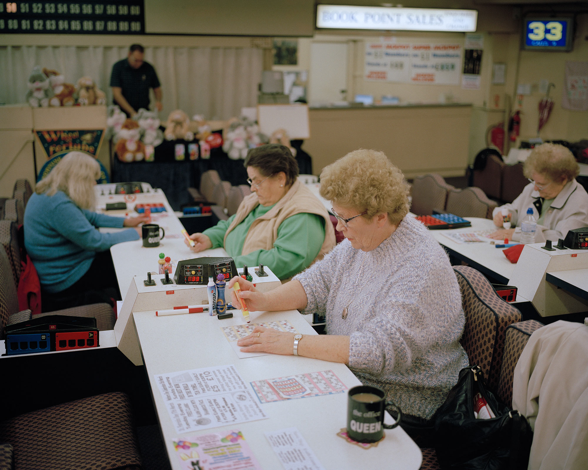 Eyes down at Byron Bingo, Hucknall, Nottinghamshire.