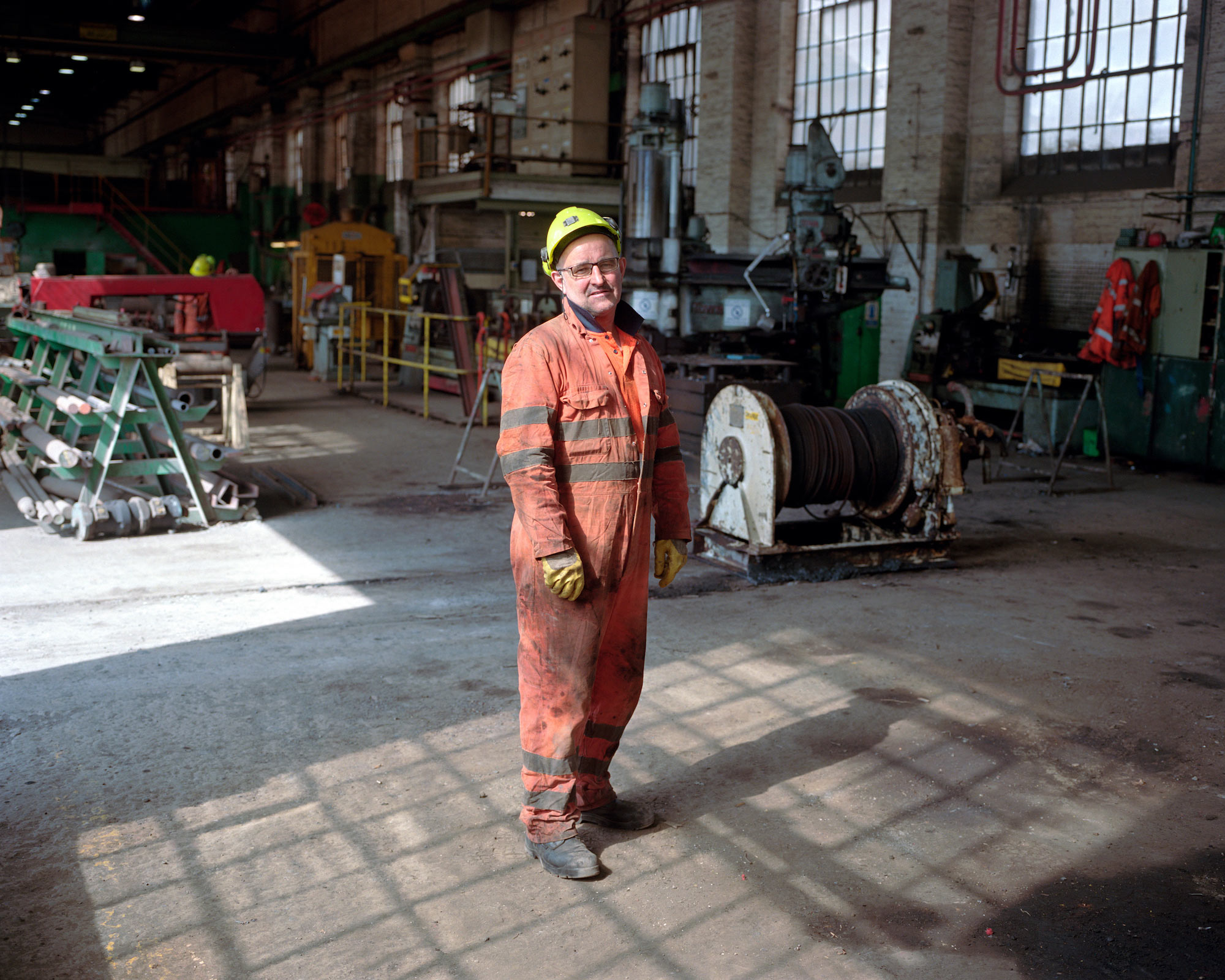 Andrew McKenzie, Foreman Mechanic, Thoresby Colliery, Nottinghamshire.