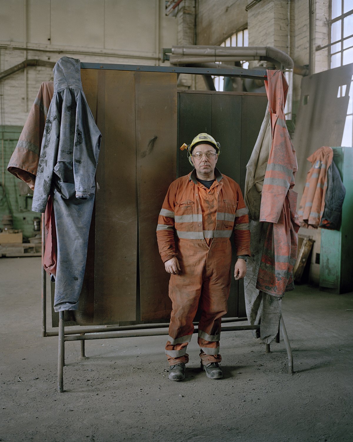 Mark Ross, Belt Repair Shop, Thoresby Colliery, Nottinghamshire.