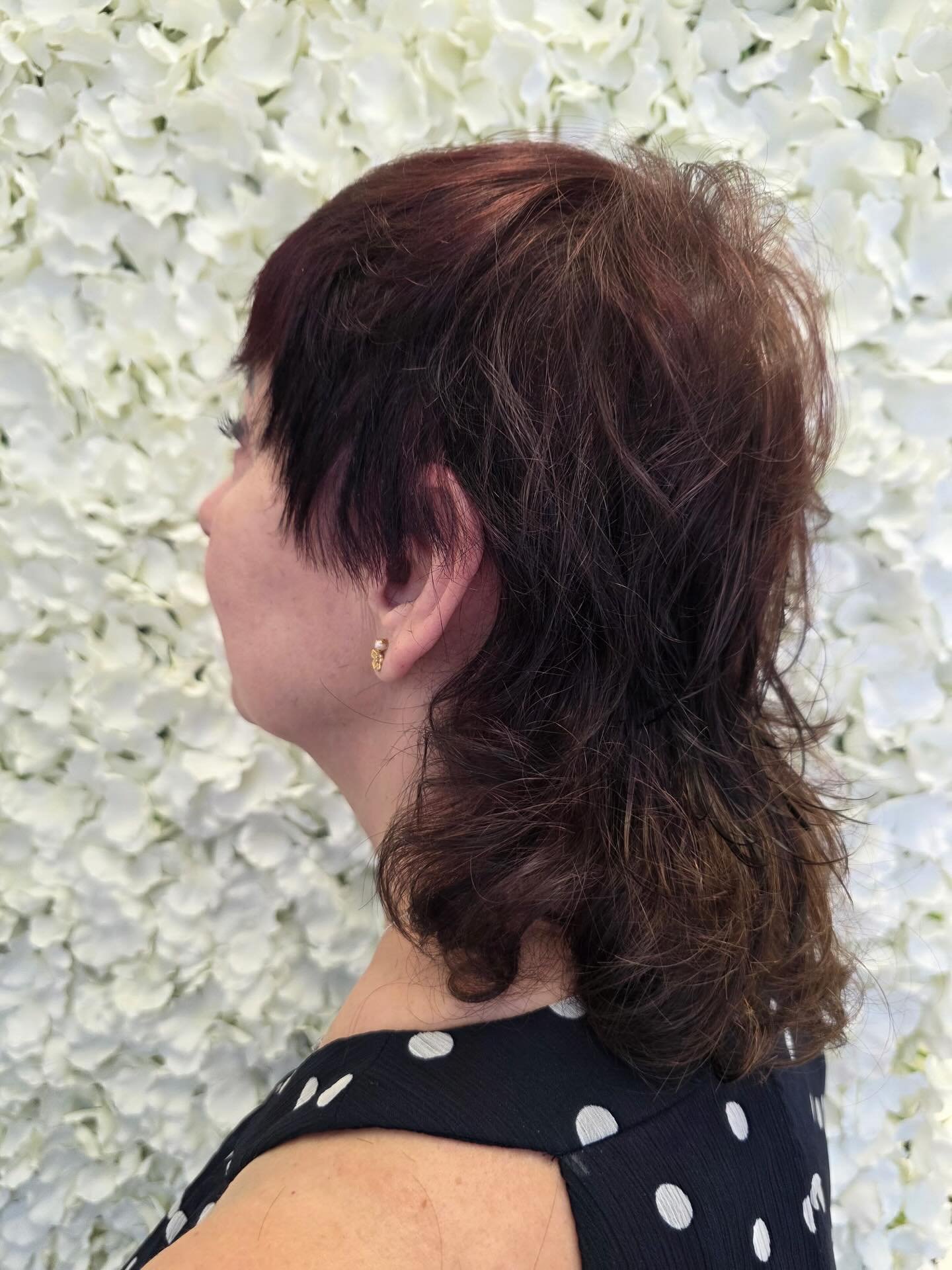 Wolf cut by Mary 
#wolfcuthairstyle #torontostyles #funhaircuts #downtownhairsalon