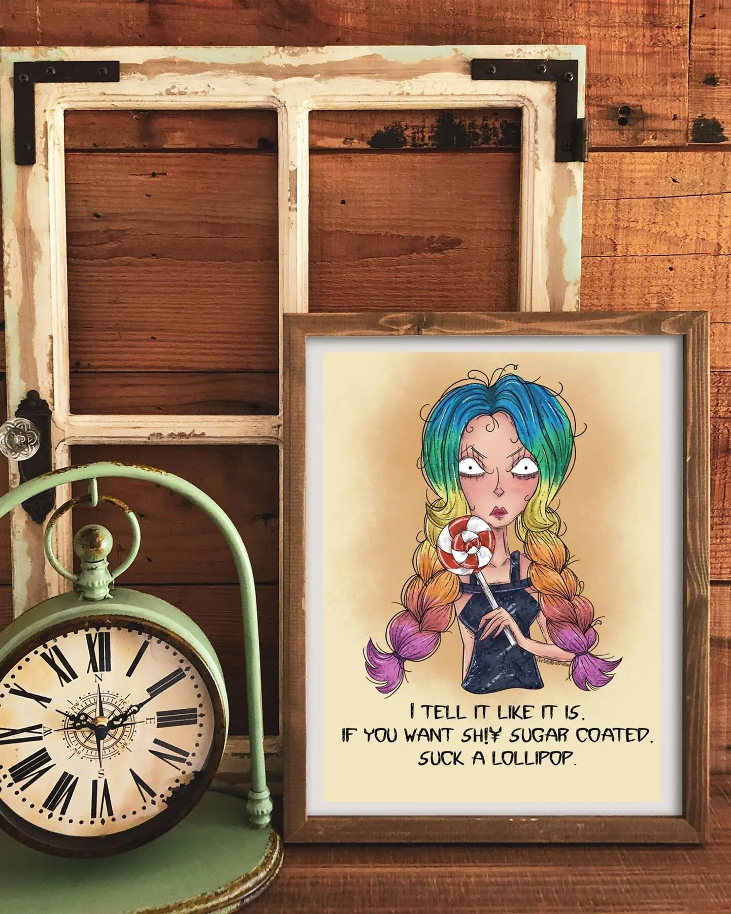 I tell it like it is. 
 
Sometimes that gets me in trouble but it is what it is. 🤷&zwj;♀️ 
If you want the truth, I'll give you the truth - but be careful what you wish for. 
 
I wish at times I was more warm cookies and milk, but you cant grow up l