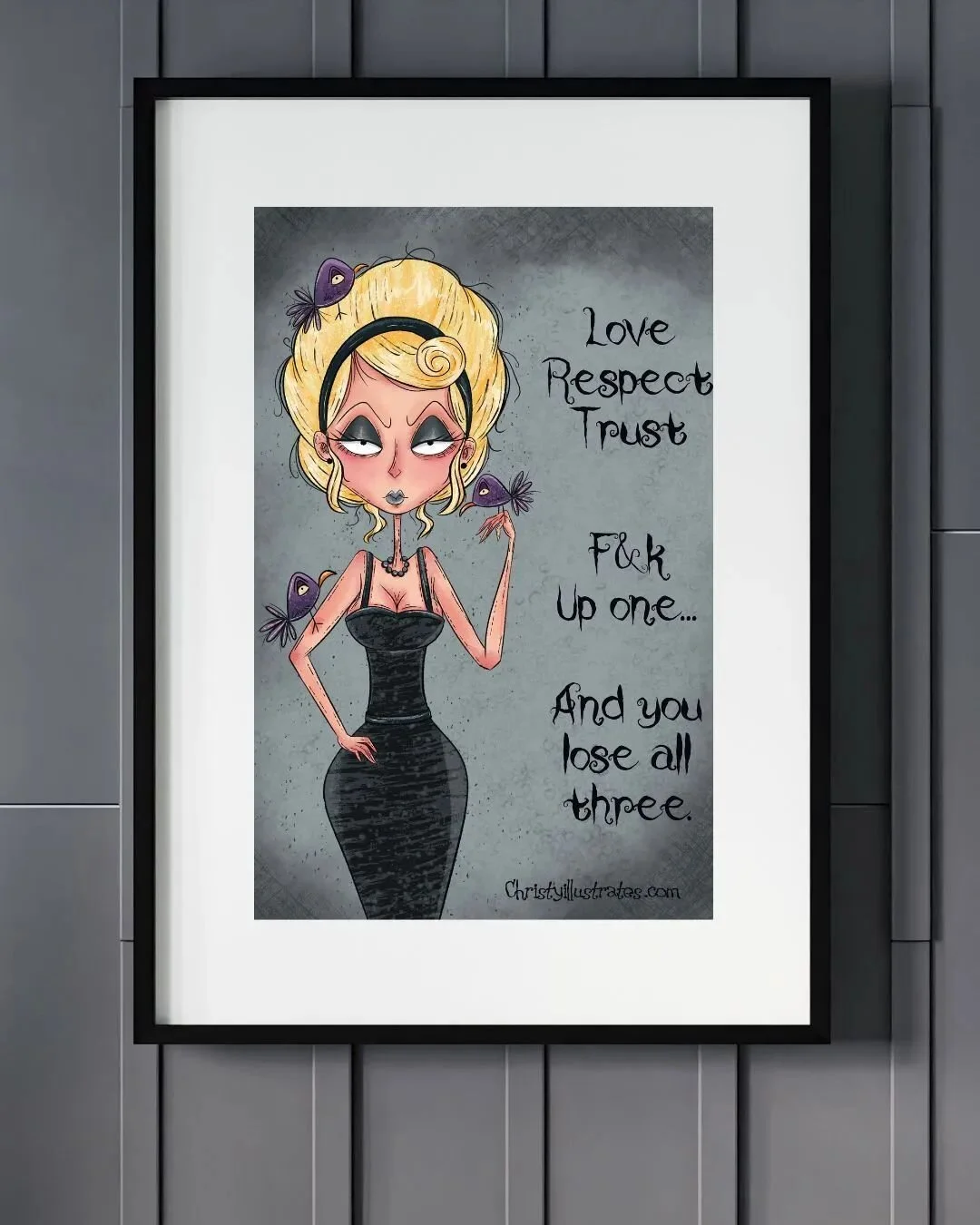 Love. Respect. Trust. 
 
3 things that matter more than people realize. 
And 3 things that are hard as h3ll to get but SO easy to lose. 
 
If you lose one, kiss the rest of them goodbye. 
 
Some people like to take my kindness for a weakness. 
And ge