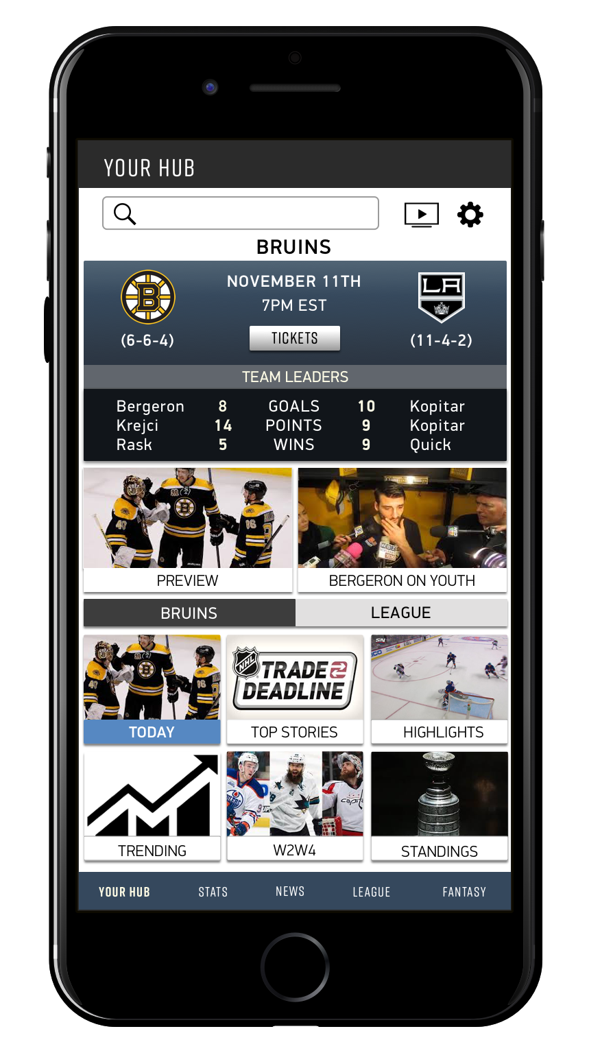 NHL APP - MY HUB - TODAY - BRUINS.png