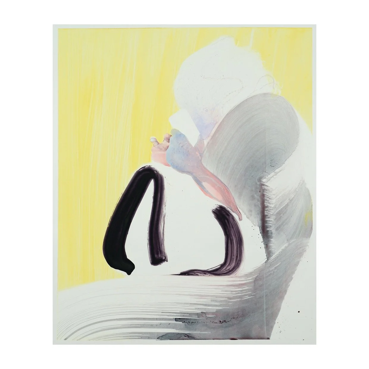 Screentime I, 2026, Pigment and watercolour on translucent paper/ Pigment und Aquarell auf Transparentpapier, 74 x 60 cm
📸 credit: @gutwinphotography &copy; @alexroberts975 &lsquo;26
.
#painting #transparency #encounters #zeitgenössischemalerei #be